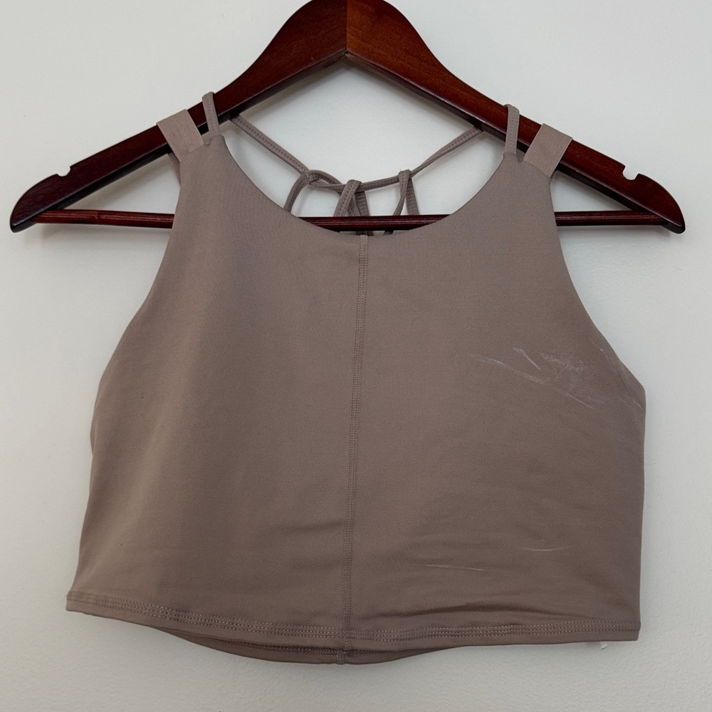 FP Movement Taupe Crop Top